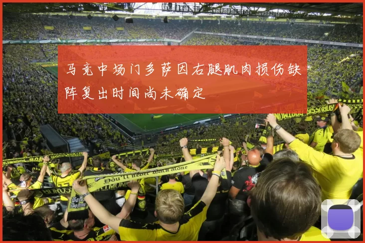 马竞中场门多萨因右腿肌肉损伤缺阵复出时间尚未确定